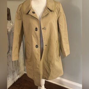 Coach Beige Women's Trench Coat